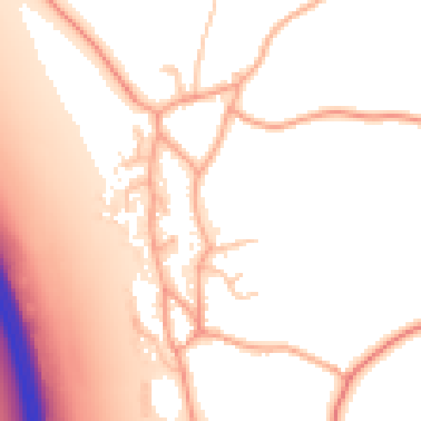 Daytime road noise heatmap for ST17 0RQ