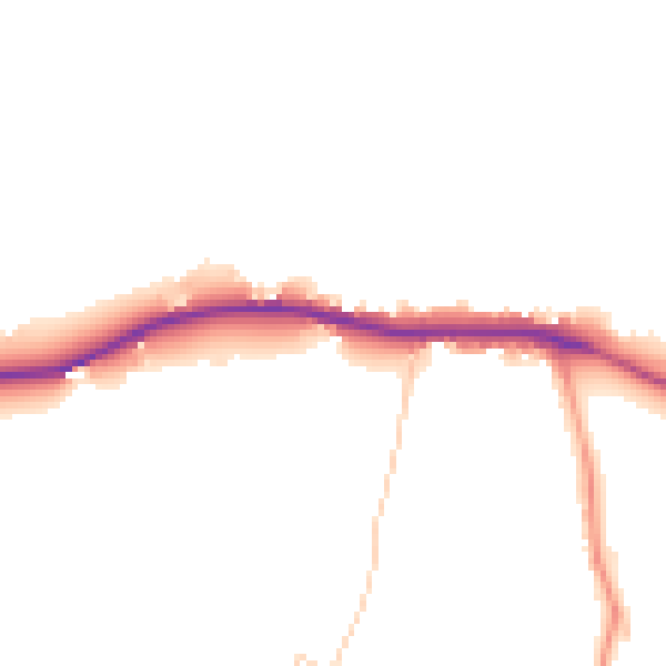Daytime road noise heatmap for ST17 0UL