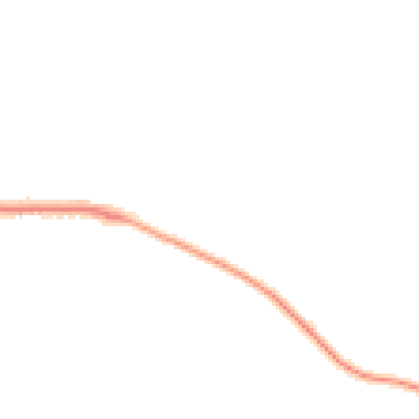 Night-time road noise heatmap for ST17 0UU