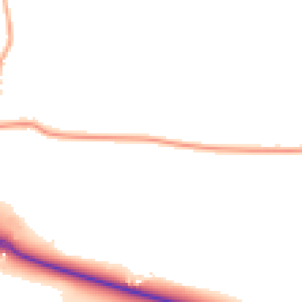 Daytime road noise heatmap for ST17 0XL