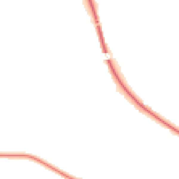 Night-time road noise heatmap for ST17 0XT