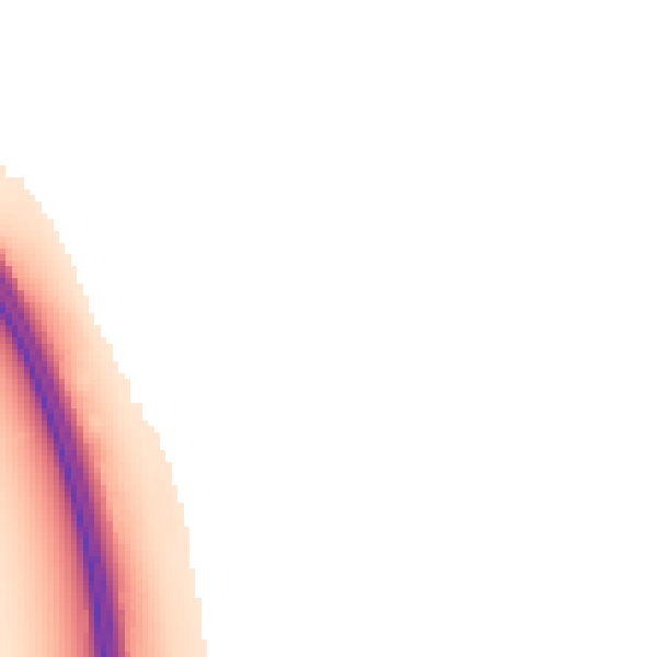 Night-time road noise heatmap for ST17 0YN