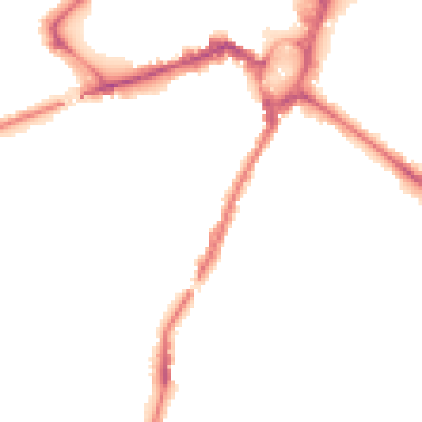 Night-time road noise heatmap for ST17 4AP