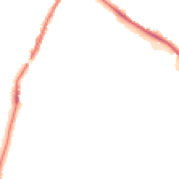 Night-time road noise heatmap for ST17 4FE