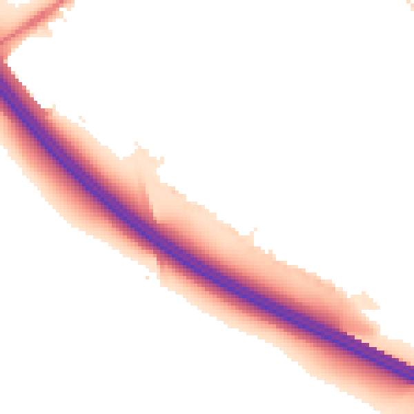 Night-time road noise heatmap for ST17 9JY