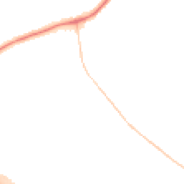 Night-time road noise heatmap for ST17 9TX