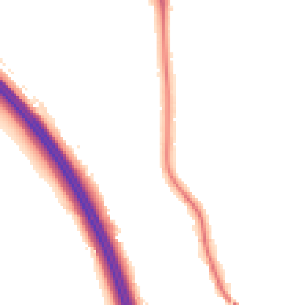 Night-time road noise heatmap for ST17 9WD