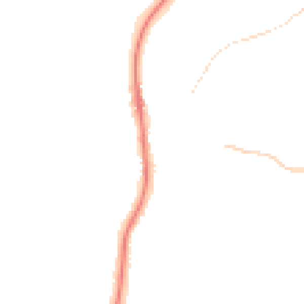 Night-time road noise heatmap for ST19 5AF