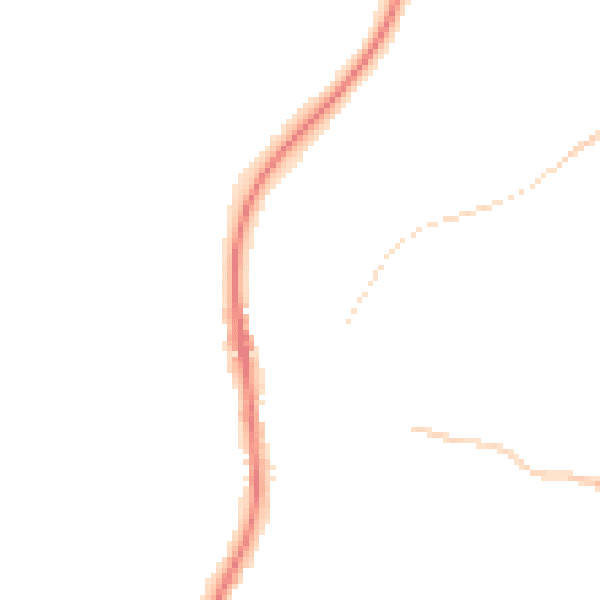 Night-time road noise heatmap for ST19 5DD
