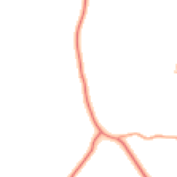 Daytime road noise heatmap for ST19 9AR
