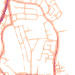 Daytime road noise heatmap for ST2 8LP
