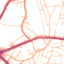 Daytime road noise heatmap for ST2 9AR