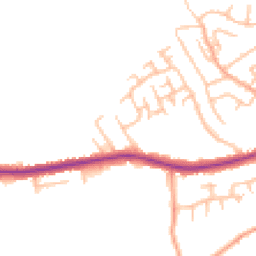 Daytime road noise heatmap for ST2 9EG