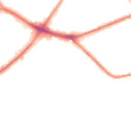 Night-time road noise heatmap for ST2 9RB