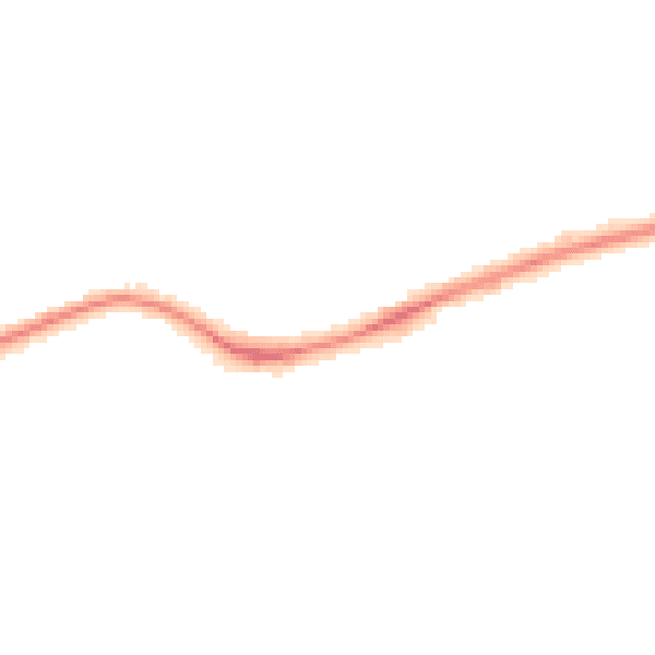Night-time road noise heatmap for ST4 8BT