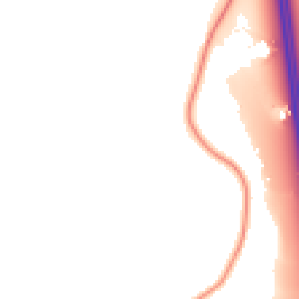 Night-time road noise heatmap for ST4 8SL