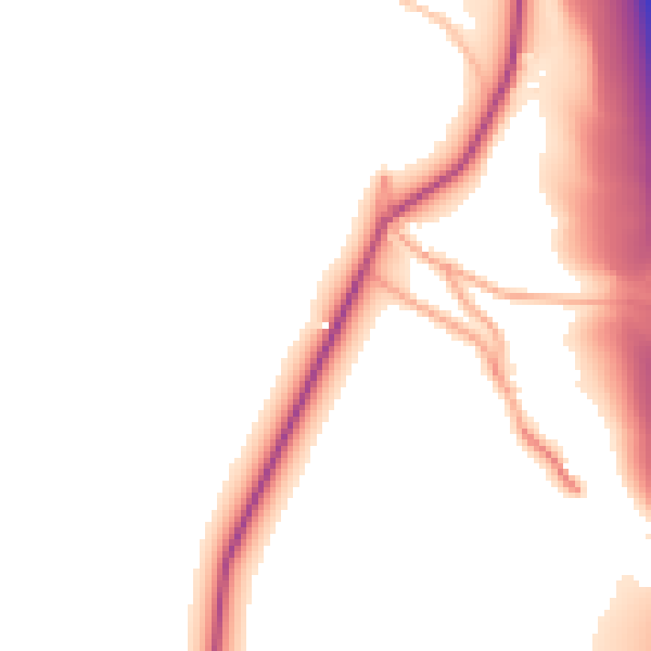 Daytime road noise heatmap for ST4 8SQ