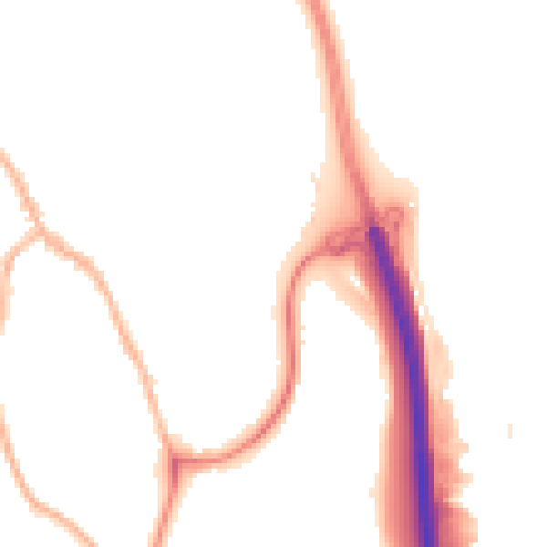 Night-time road noise heatmap for ST5 0GR