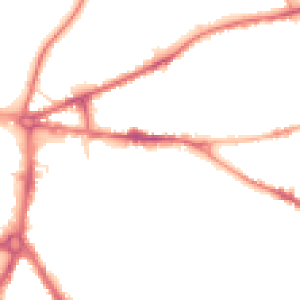 Night-time road noise heatmap for ST5 1DL