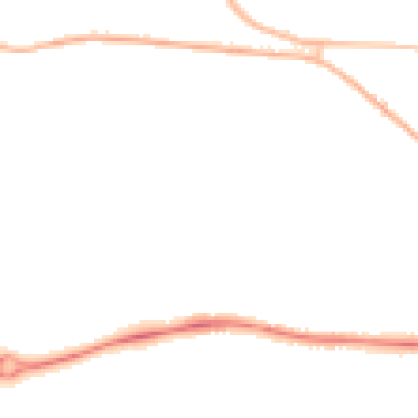Night-time road noise heatmap for ST5 2GD