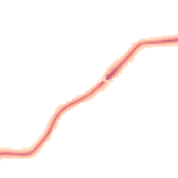 Night-time road noise heatmap for ST5 5DB