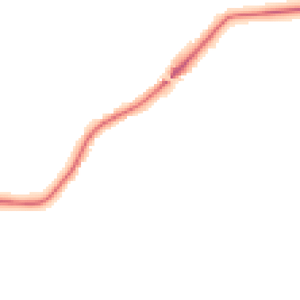 Night-time road noise heatmap for ST5 5DH