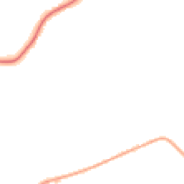 Night-time road noise heatmap for ST5 5DS