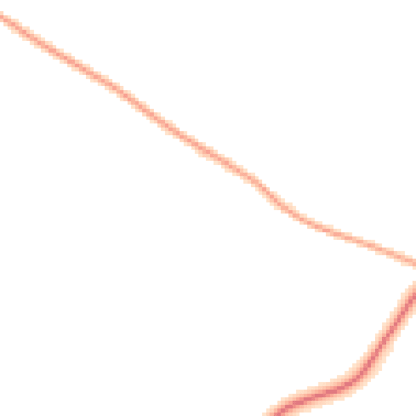 Night-time road noise heatmap for ST5 5EL
