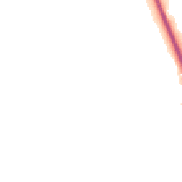 Night-time road noise heatmap for ST5 7AE