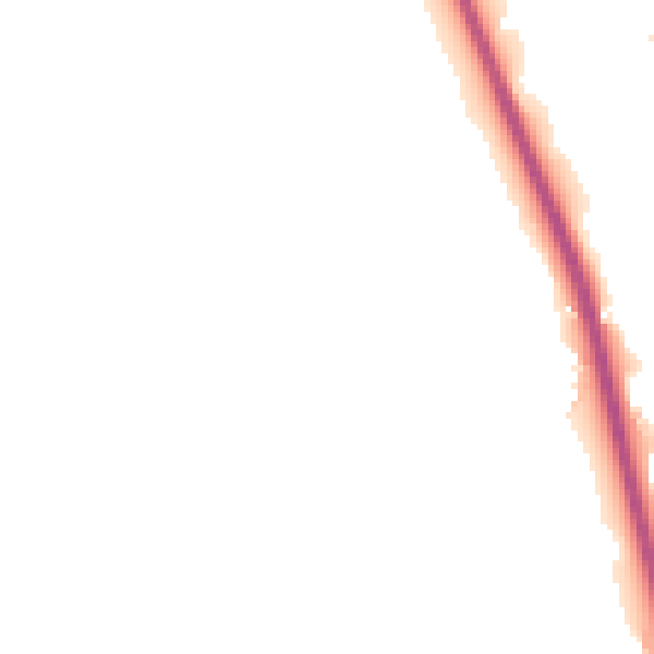 Night-time road noise heatmap for ST5 7AJ
