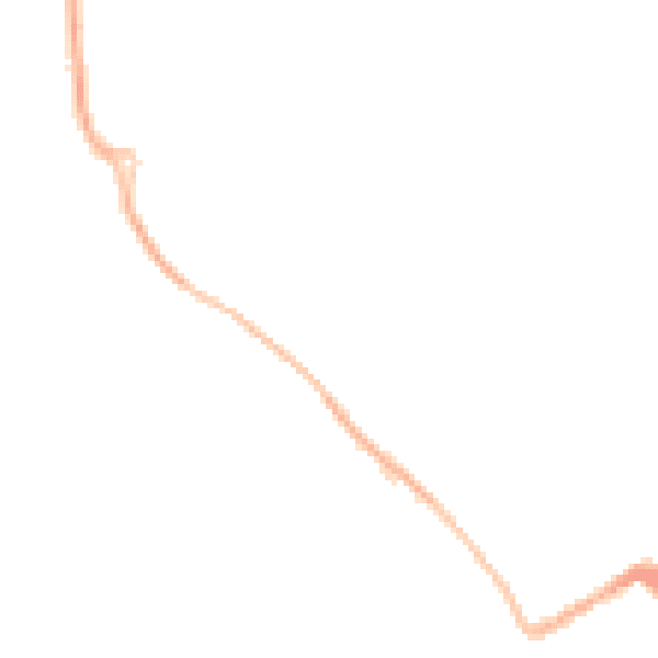 Night-time road noise heatmap for ST5 7EX