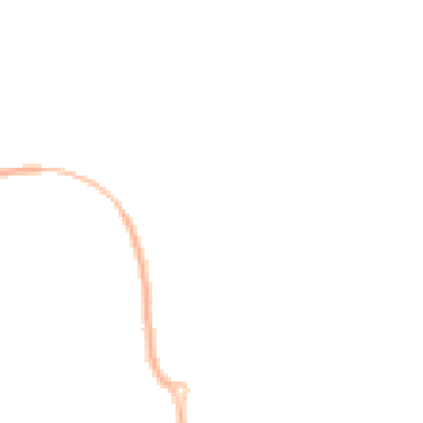 Night-time road noise heatmap for ST5 7ST