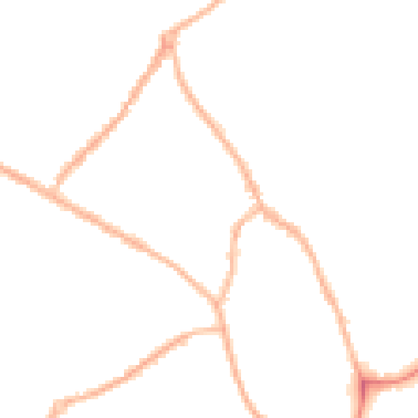 Night-time road noise heatmap for ST5 8BB