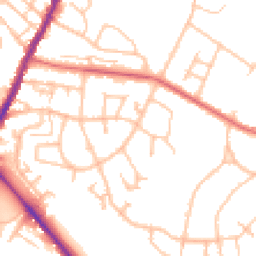 Daytime road noise heatmap for ST7 1DF