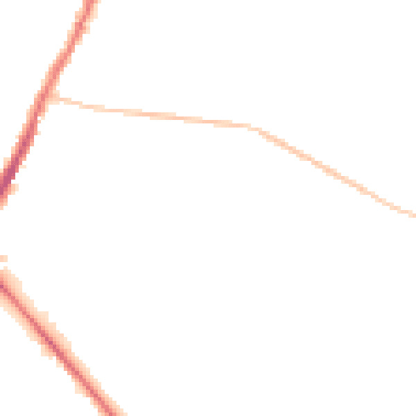 Night-time road noise heatmap for ST7 1DF