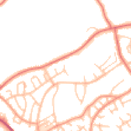 Daytime road noise heatmap for ST7 1HT