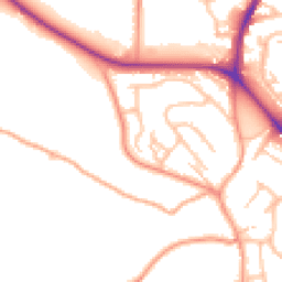 Daytime road noise heatmap for ST7 1TS