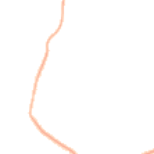 Night-time road noise heatmap for ST7 2BW