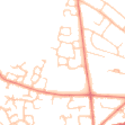 Daytime road noise heatmap for ST7 2FH