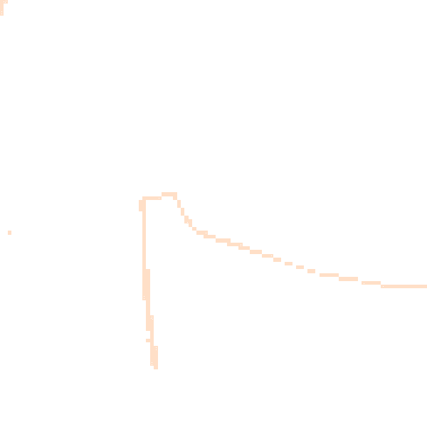 Night-time road noise heatmap for ST7 2HN
