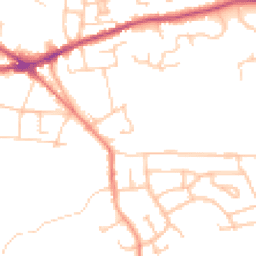 Daytime road noise heatmap for ST7 2XT