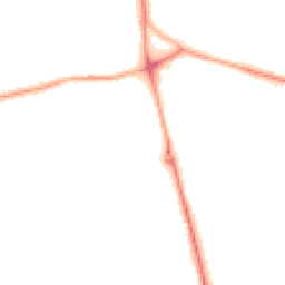 Night-time road noise heatmap for ST7 2ZT