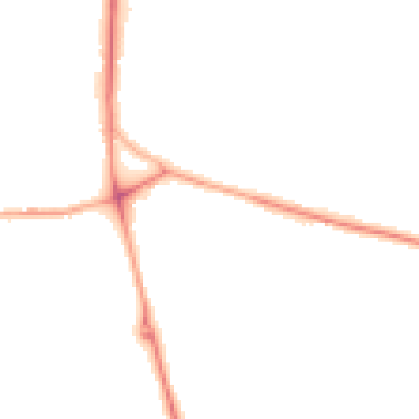 Night-time road noise heatmap for ST7 3DJ