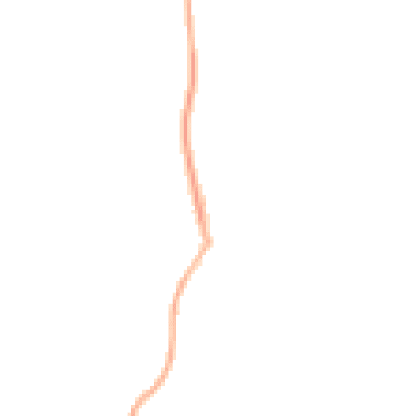 Night-time road noise heatmap for ST7 3FB
