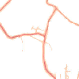 Daytime road noise heatmap for ST7 3LE
