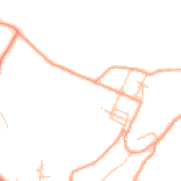 Daytime road noise heatmap for ST7 3NR