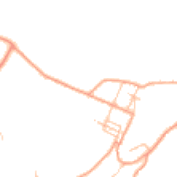 Daytime road noise heatmap for ST7 3NU