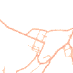 Daytime road noise heatmap for ST7 3NX