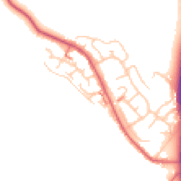 Daytime road noise heatmap for ST7 3RP