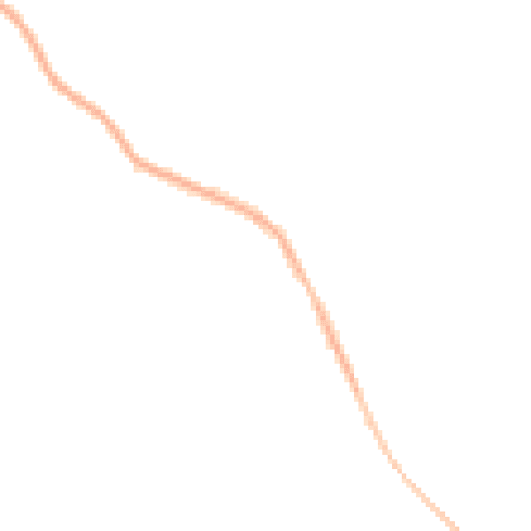 Night-time road noise heatmap for ST7 3TY
